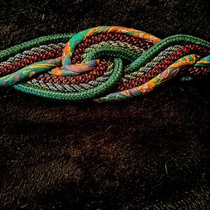 Decorative corded belt